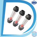 Débitmètre liquide de Rotameter de débitmètre d&#39;eau de panneau 5-35lpm 1-10gpm